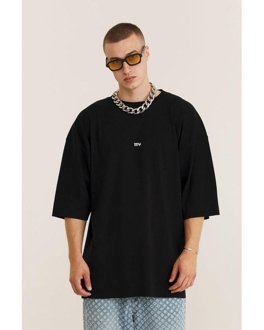 mysimplicated Blue Oversized T-Shirt for men