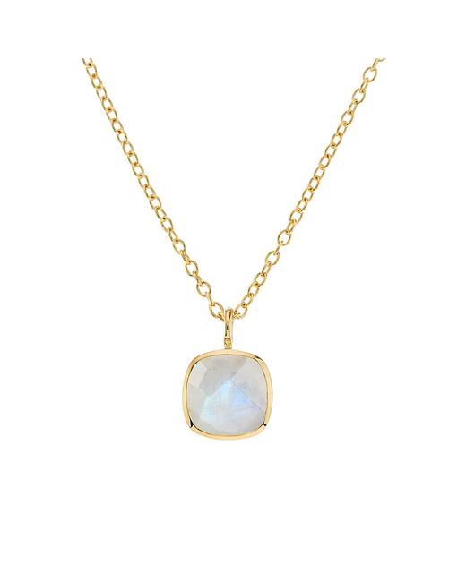 Auree Jewellery Metallic Brooklyn Moonstone & Vermeil Necklace