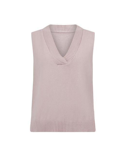 Lula-Ru Pink Vest Jumper