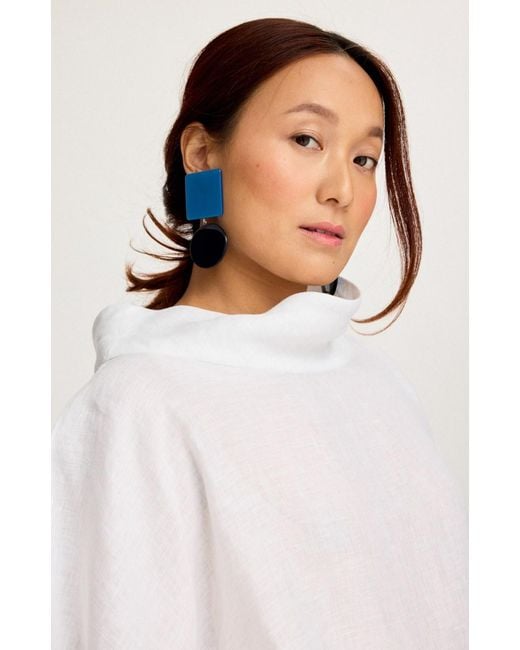 MARICEL White Neutrals Cristina Tunic