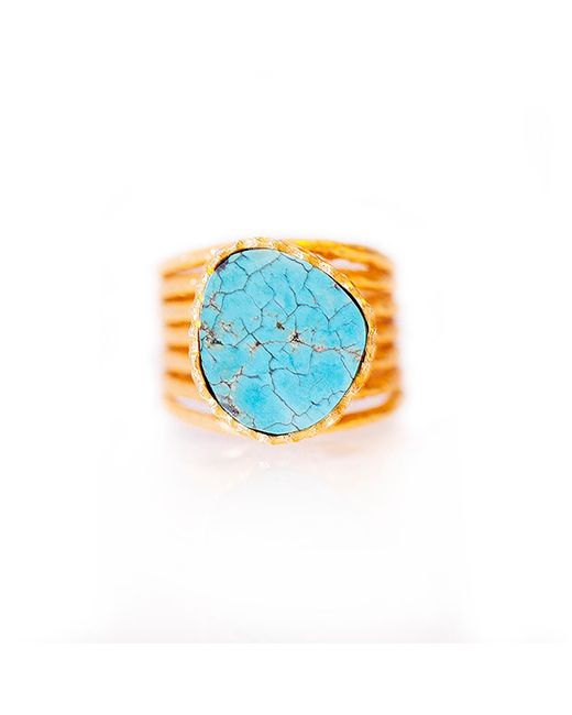 Christina Greene Blue Stackable Ring