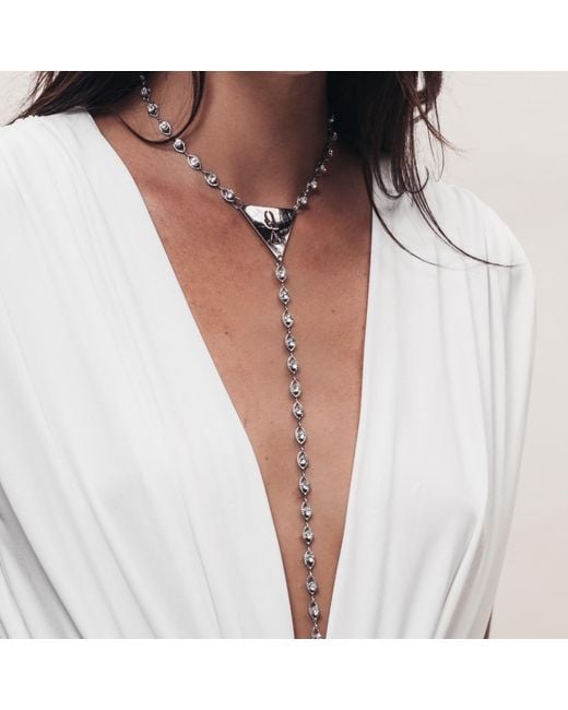 Vazaf Black Cut Of Diamonds Bodysuit
