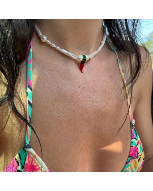 Miss May the Brand Metallic Picante Necklace