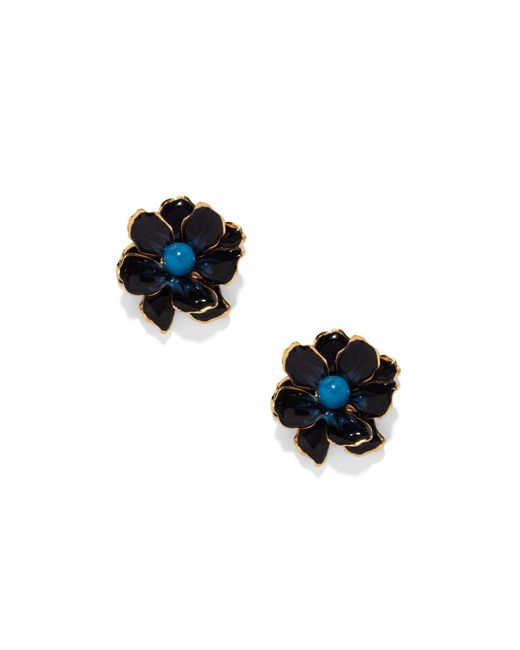 The Pink Reef Black Small Onyx Jewel Box Earring