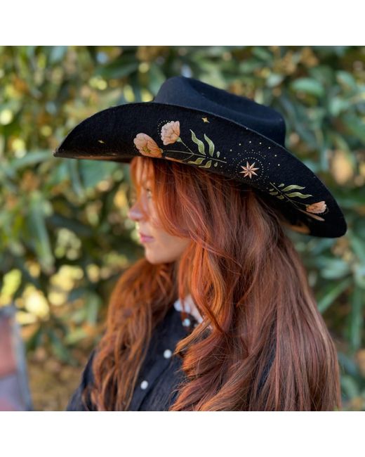 Wild as Heck Hats - The Celeste Handmade Australian Wool Rancher Fedora Hat main image 1