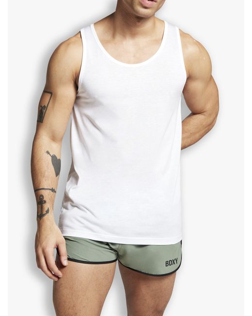 Bdxy Studio White The Stunt Vest for men
