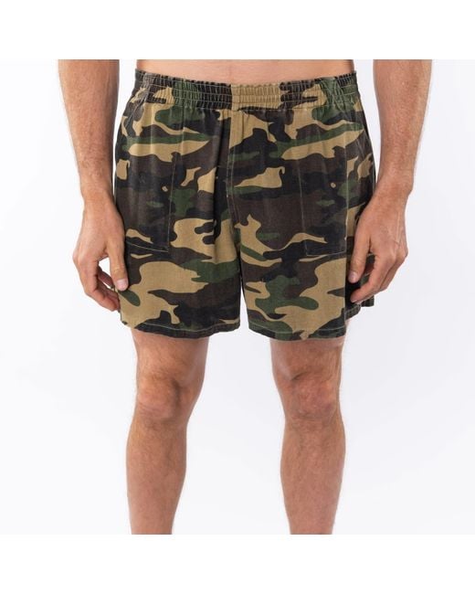 Ariko Green Camo Day Short