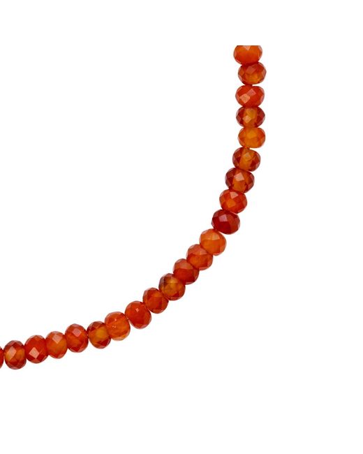 Bombyx House Red Carnelian Bead Bracelet
