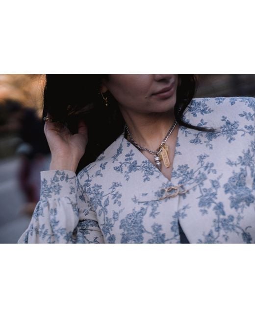 Baltér White Mistral Floral Jacket