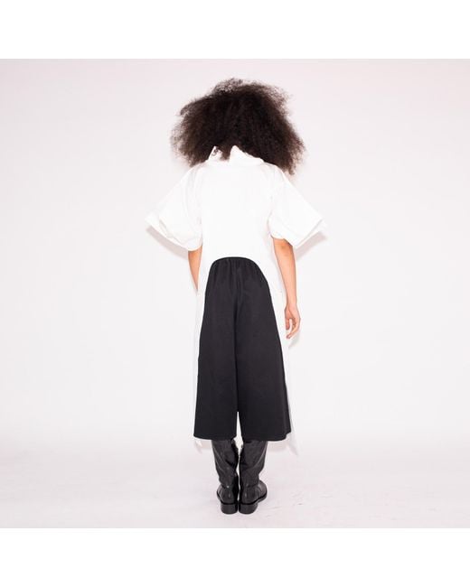 Bianca Popp White Long Sides Top