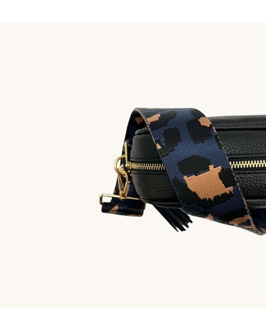 Apatchy London Black Leopard Strap