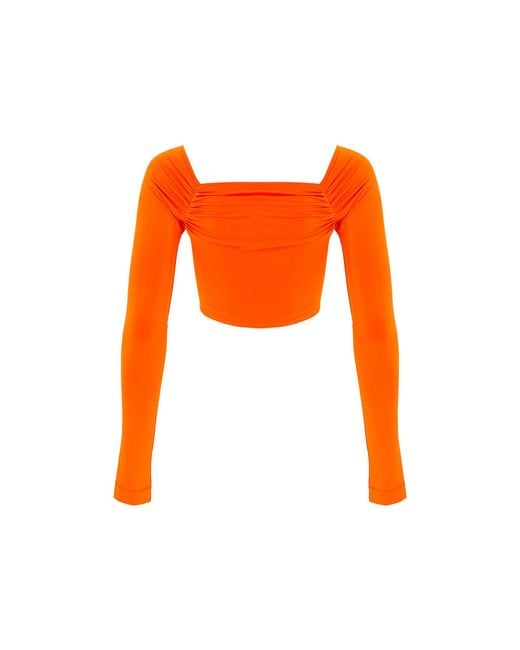 Herfetch Orange Tangerine Top