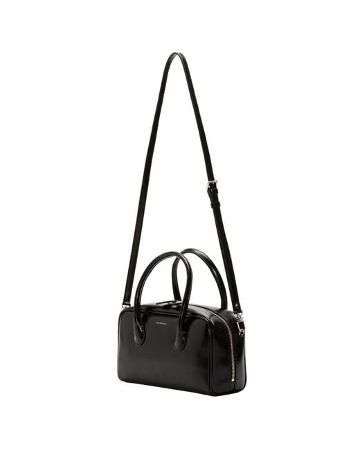 MARHEN.J Black Lara Small Three Way Vegan Leather Shoulder Bag