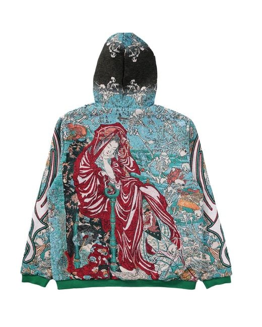 VERYRARE Blue Jigoku Dayu Military Jacket for men