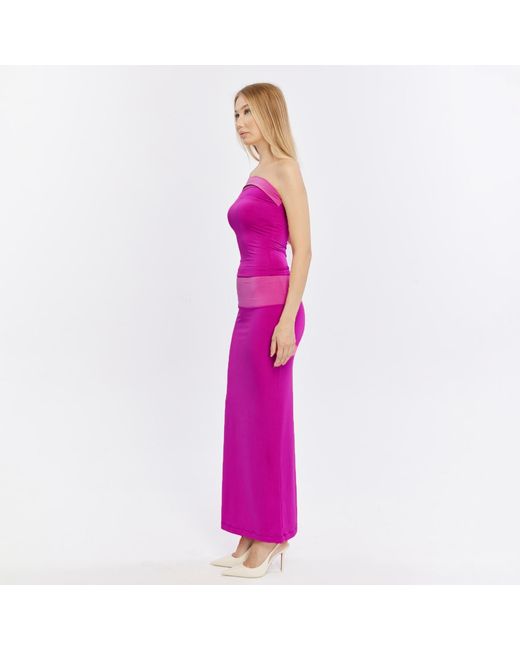 Herfetch Purple Neutrals Top-Fuchsia