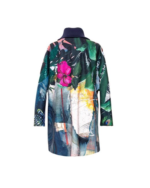 ARTISTA Blue Forest Short Coat