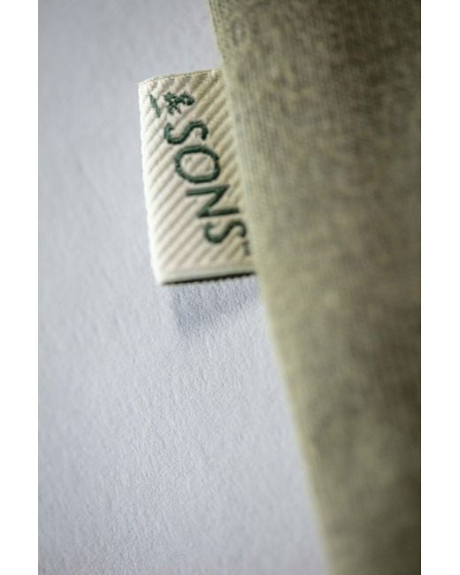 &SONS Trading Co Green Sons The New Elder Henley Shirt Army for men
