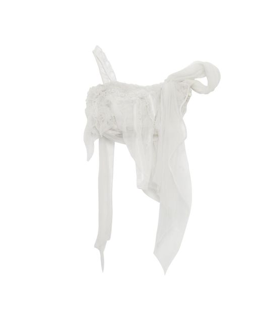 Paloma Lira White Exgirlfriend Top