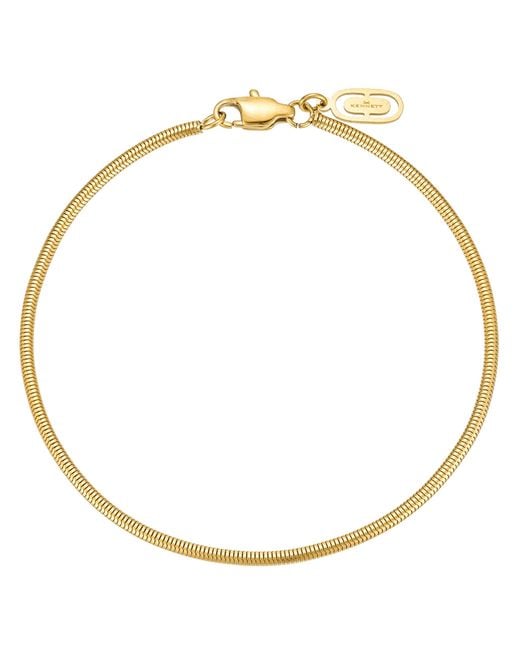 Kennett Watches & Accessories Metallic Kennett Snake Chain Bracelet Two Mm for men
