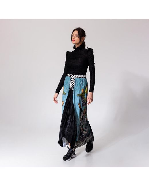 ARTISTA Blue Fortune Skirt