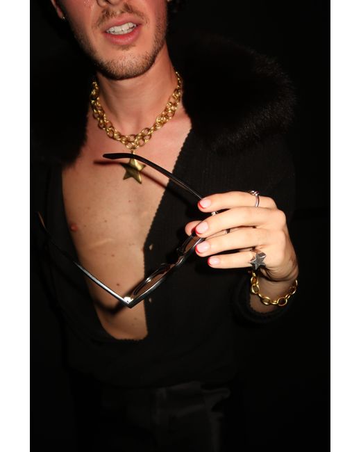 Sccollection Metallic Gia Star Necklace
