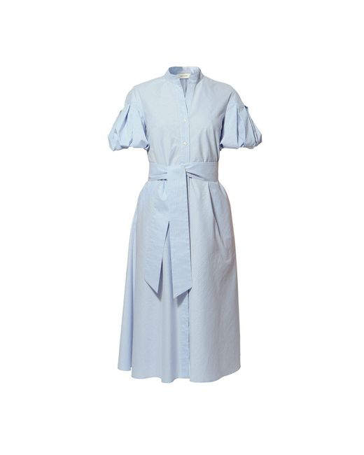 AGGI by HALEWSKI Blue Emily Light Midi Dress