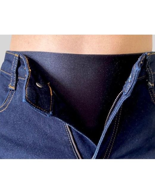 I AM DENIM Blue Above & Beyond Extra Tummy Friendly High Waist Skinny Jeans