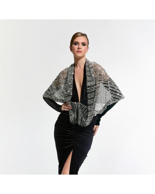 Nur Karaata Black Topkapi Dress