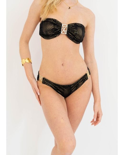 Leyla Maya Ltd Natural Kate Bikini Bottoms