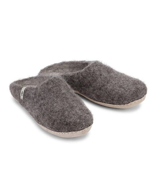 Egos Gray Natural Slipper