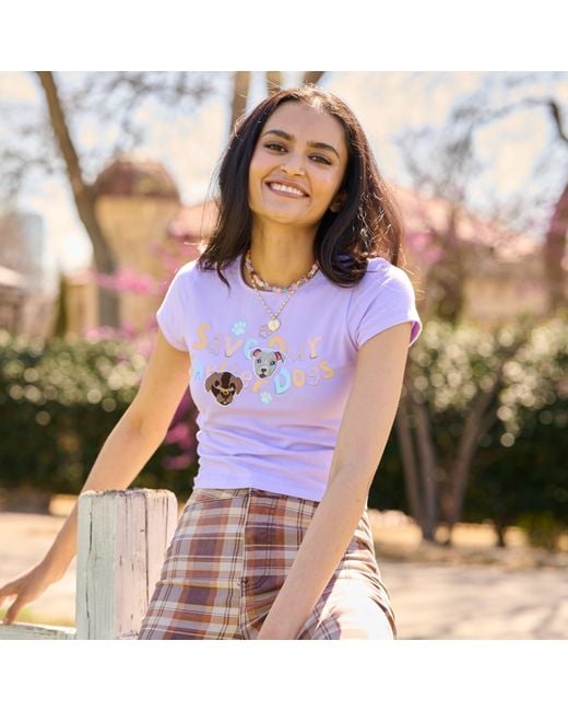 Cloud Haven Purple Mission Tee