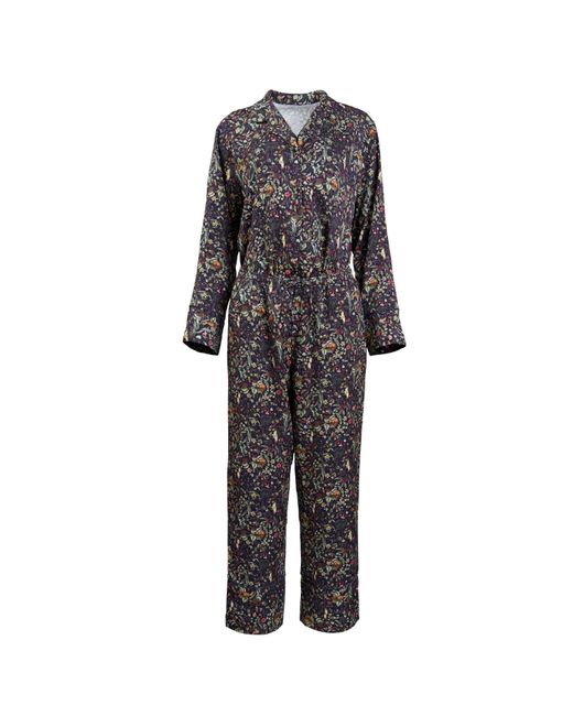 Fable England Black Wolf Garden Pyjamas & Sleep Mask Set