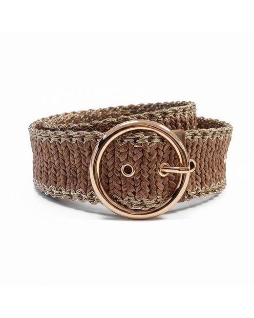 Nooki Design Brown Shannon Elasticated Summer Belt