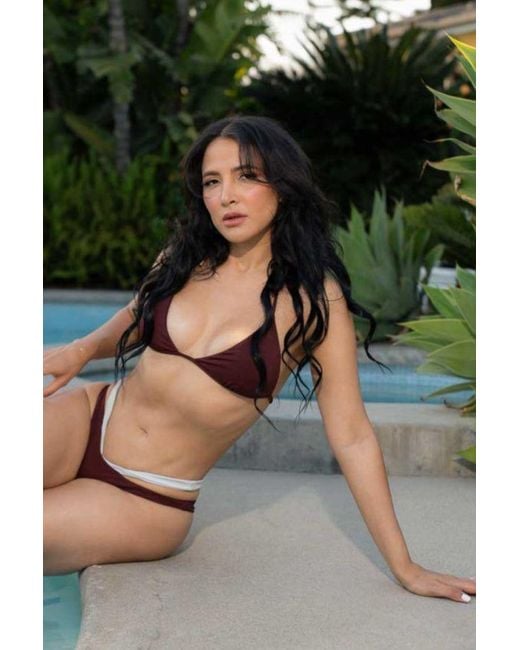 Belletage Swimwear Purple The Malibu Barbie Reversible Bikini Bottom