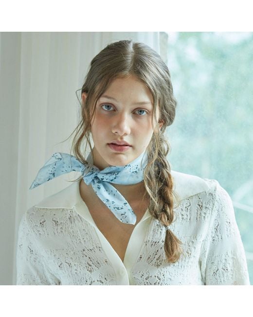 Ana Maison Blue Bonita Memoria Handkerchief