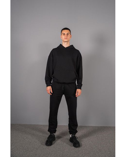 Do We Black The Loose Hoodie for men