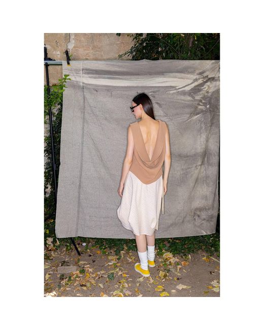 Bianca Popp Natural Wrapped Skirt