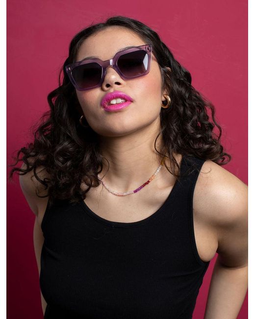 ZOË DE PASS EYEWEAR Purple Kate Amethyst