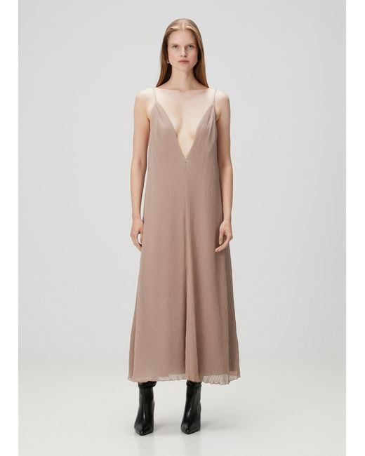 Pcfg Brown Neutrals Long Dress