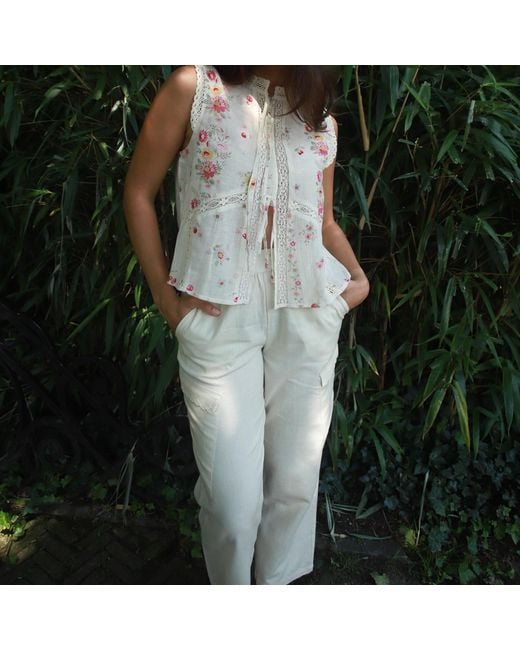 Em & Shi Natural Tea Party Pants