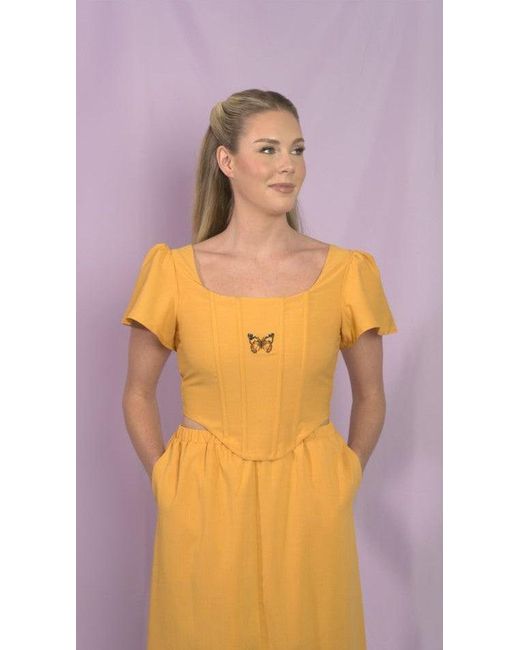 Miss Magic Metallic The Magic Corset: Golden Afternoon