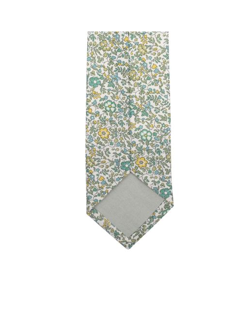 LE COLONEL Green Lime Katie & Millie Liberty Tie for men