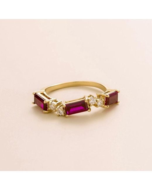Juvetti Pink Forma Ring