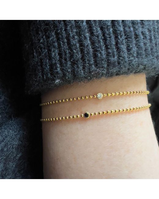 Tory Long Metallic Zodi Diamond Bracelet