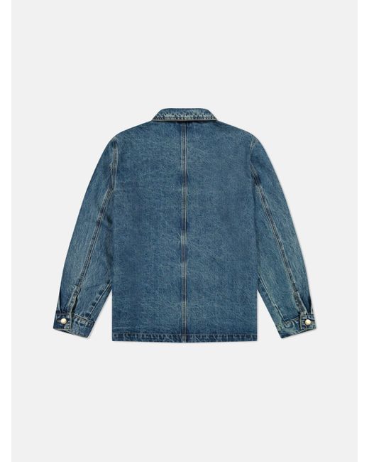 Wesc Blue Denim Chore Jacket for men