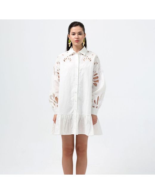 Thisisu Collection White Stella Dress