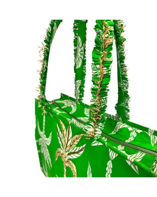 Simitri Green Goa Tote Bag