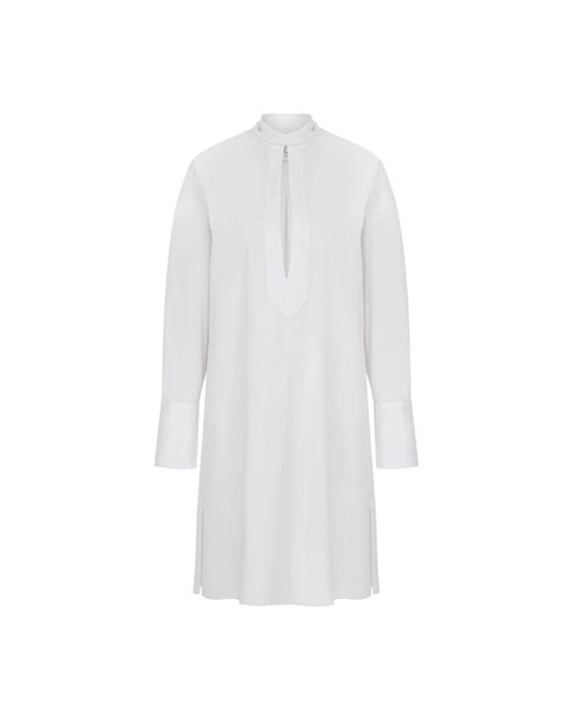 Fob Paris White Lola Shirt Dress
