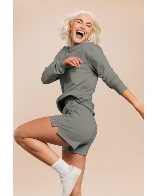 Ocio Leisurewear Gray Classic Softcore Crew