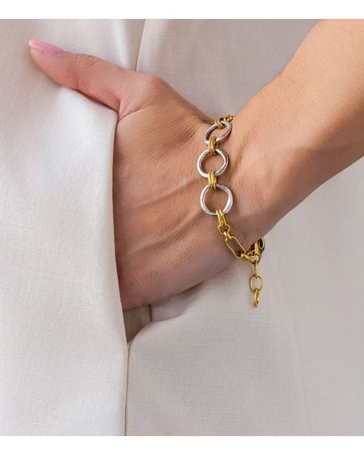 Loni Paul Jewelry Metallic Mixed Metal Bracelet